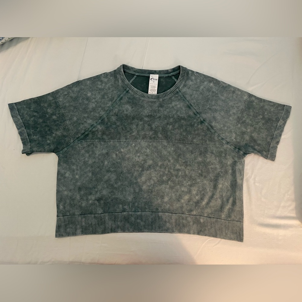 Zyia Sage Green Aurora Seamless T Sz M - Picture 4 of 6